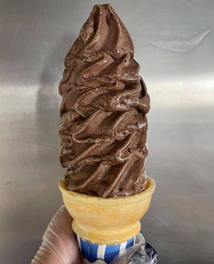 vegan oat ice cream soft serve Adrian's Custard